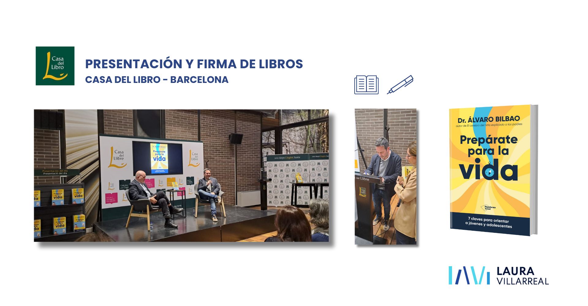 Presentacion y firma de libros | Casa del libro | BARCELONA